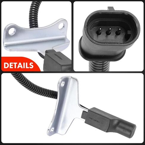 A-Premium Engine Crankshaft Position Sensor Compatible with Jeep Grand Cherokee & Dodge Dakota 1994 1995 1996, Ram 1500 2500 3500, B1500, B2500, B3500, 3.9L 5.2L 5.9L, Auto Trans., Replace# 68407879AA in Saudi Arabia