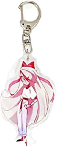 DJMANMENGG Habzin Hotel Vaggie Keychain Anime Alastor Cosplay Acrylic Keyring Pendant 5PCS in Kuwait