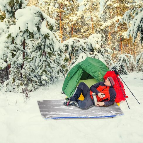 CIVJET Survival Bag Bivy Sack Waterproof, Emergency Sleeping Bags Blanket Stuff Shelter Xtreme Cold, Survival Gear and Supplies for Disaster Preparedness, Thermal, Portable, Camping in Saudi Arabia