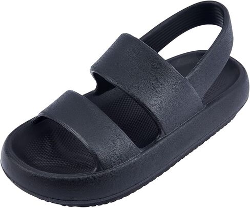 AUSLAND Women's Waterproof Sandals with Cloud Platform Sole Non-Slip Hiking & Sport Sandals w/Back Strap Water Shoes for Women Outdoor Summer 90121 in Saudi Arabia