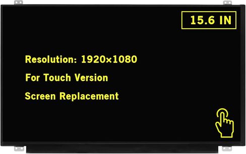 GBOLE 15.6" New Screen Replacement for Lenovo ThinkPad T580 20L9001JUS 20L9001KUS 20L9001LUS FHD 1920x1080 40Pin Touch Screen LED LCD Display Screen Panel in Saudi Arabia