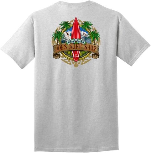 Joe's Surf Shop Graphic Heavyweight Cotton T-Shirts in Regular, Big & Tall in Kuwait