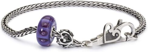 TROLLBEADS من سوار القلب - سوار من الفضة الإسترليني مصنوع يدويًا | فضة 925 | مجموعة تصميم مجموعة الأساور المبتدئة in Saudi Arabia