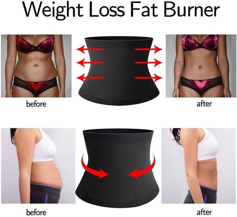 باري بيسيتش مدرب الخصر للنساء، مشذبات الخصر خالية من النيوبرين، حزام التنحيف الساونا، زيادة التعرق أثناء التمرين! in Kuwait