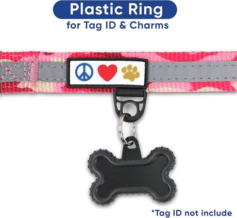 Pawtitas Martingale Dog Collar with Chain a Reflective Dog Training Collar for Large Dogs | Nylon No Pull Dog Collar for Large Dog - Green Camo in Saudi Arabia