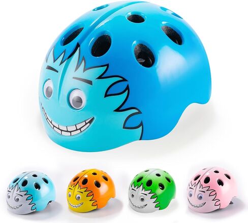Toddler Helmet, SIFVO Toddler to Kids Bike Helmet with 2 Sets Pads, Boys and Girls Bike Helmet for Kids 2-12, Kids Helmet for Multisport Adjustable and Lightweight 46-56cm in Saudi Arabia
