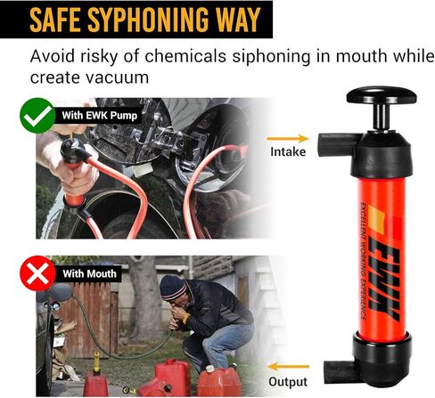 مجموعة مضخة نقل الوقود سيفون متعددة الاستخدام من EWK لمستخرج الغاز والزيت والسوائل والسوائل in Kuwait