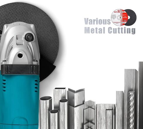 TRAMULL Ultra Thin Cut Off Wheel 3'' x .04'' x 3/8'' for Metal and Stainless Steel Cutting, Type 1, Angle Grinder Uses (12 PCS) in Saudi Arabia