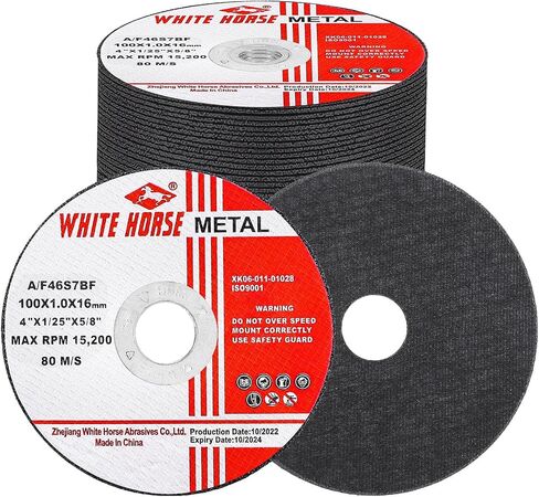 TRAMULL Ultra Thin Cut Off Wheel 3'' x .04'' x 3/8'' for Metal and Stainless Steel Cutting, Type 1, Angle Grinder Uses (12 PCS) in Saudi Arabia