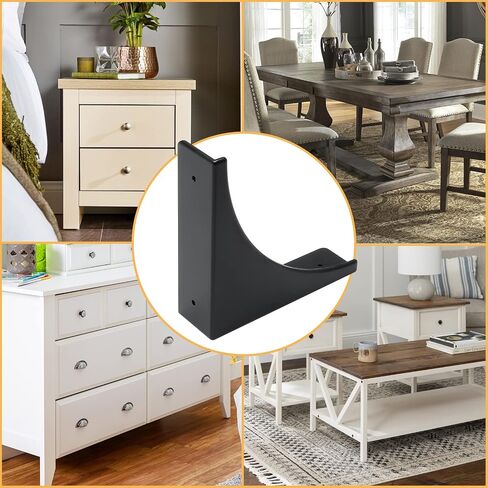 BokWin Gold Box Corner Protector Metal,4 Pcs 2.56 Inch Decorative Corner Brackets with Screws,Edge Guard for Box Furniture Table Shelf Cabinet in Saudi Arabia
