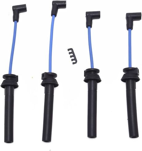 أسلاك توصيل الإشعال من Cable Master متوافقة مع Chrysler Cirrus 2000/ Sebring 1997-1998/ Dodge Neon 1996-2003/ Stratus 1996-2000/ SX 2.0 2003-2005/ Plymouth Breeze 1996-2000/ Neon 1996-2005 2.0L in Kuwait