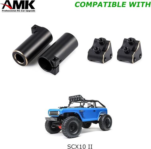 71g SCX10 II Brass Weights Link Mounts Shock Suspension Linkages Clamping Lockouts for Rear Axle for 1/10 RC Crawler AR44 Axial SCX10 Upgrades in Saudi Arabia
