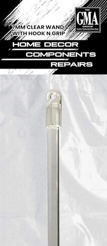 استبدال عصا الإمالة العمياء الشفافة بطول 24 بوصة مع خطاف وقبضة (عبوة من قطعتين) in Kuwait