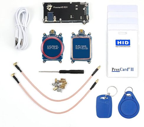 Proxmark3 RDV2 512k Memory PM3 DEV Proxmark 3 Kit NFC RFID Cloner IC ID M1 قارئ بطاقات كاتب ناسخ ناسخ 125 كيلو هرتز 13.56 ميجا هرتز قارئ RFID التشفير تطوير مجموعات البدلة مبرمج in Kuwait