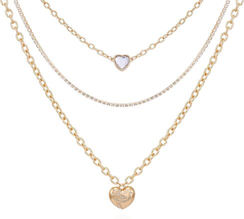 Juicy Couture Goldtone 3PC Layered Necklace for Women in Saudi Arabia