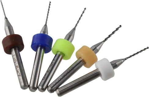 iuniq Print Circuit Board Drill Bits Circuit Board Hardware Processing 0.5-0.9mm 50pcs PCB Board Drill Bits Drilling Carbide Micro Drill Bit Jewelry in Saudi Arabia