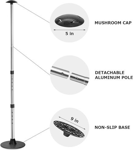 KOMCLUB 2 Pack Pontoon Boat Cover Support System Adjustable Boat Cover Support Poles for Extension Telescopic Support Pole Height of 22.4"-51.2" Poles for Boat Cover with Webbing Strap Weight Bag in Saudi Arabia