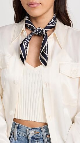 Tory Burch Women's T Monogram Neckerchief in Saudi Arabia