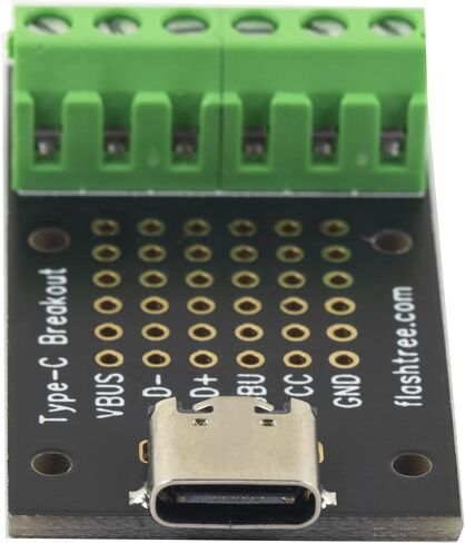 naughtystarts 5pcs USB Type A Female to Terminal Screw Adapter Board USB A Breakout Board 4 Pin Output 3.81mm / 0.15" Pitch in Saudi Arabia