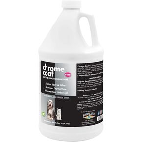 بلسم الحيوانات الأليفة من كروم كوت® سعة 1 جالون للكلاب والقطط | نعومة طويلة الأمد | خالية من القسوة | خالي من البارابين | قابلة للتحلل وغير سامة | صنع في الولايات المتحدة الأمريكية in Kuwait