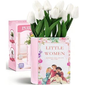3D Puzzle Planter, 152 Pcs 3D Puzzle Vases for Adults, Flowers, Small Cute Indoor Plant Pot, Arts and Crafts for Kids 4-6, Adults, Girls, Unique Flower Vases(Grid) in Saudi Arabia