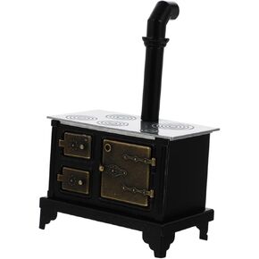 موقد حديد صغير قابل للتحمل بمقياس 1:12 لوازم الطبخ المصغرة مادة حديدية للمنزل المصغر in Kuwait