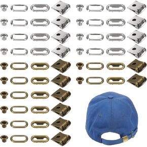 الفولاذ المقاوم للصدأ قبعة مشبك قبعة مشبك استبدال استخدام لإصلاح حزام القبعات - قبعة بيسبول قابلة للتعديل in Kuwait