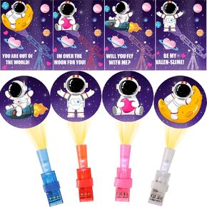 28 حزمة هدايا عيد الحب للأطفال ألعاب أضواء أصابع المدرسة مع بطاقات عيد الحب للأطفال في الفصول الدراسية، عيد الحب للأطفال تبادل الهدايا هدايا الحفلات المدرسية للبنين والبنات in Kuwait