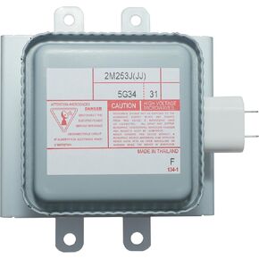 2M253JMagnetron Long Leg متوافق مع قطع الغيار لأفران الميكروويف ويرلبول 2M253J 2M240J 2M248J WMH32519HZ06 WPW10693025 QP5283206PAZ120 in Kuwait