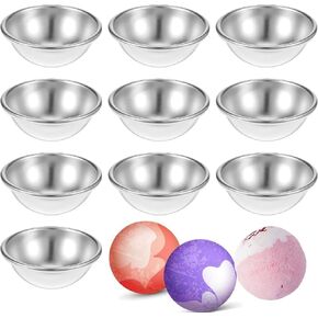 12 قطعة بقطر 5.3 سم/ 2.1 بوصة لتقوم بها بنفسك مجموعة قوالب كرات الاستحمام الفوارة لصنع الحرف اليدوية in Kuwait