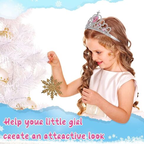Zhanmai 24 Pcs Tiara Crown Set Princess Crown for Girls Plastic Tiaras Dress up Costume Party Favor Accessories Kid Birthday (Blue, Purple, Pink, Rose Red) in Saudi Arabia
