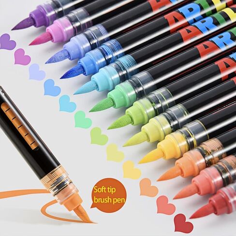 Acrylic Paint Markers Set with Bag, Direct-Liquid Ink Control System with Soft Tip, Acrylic Paint Pens for Rock, Wood, Glass, Canvas & More (60pcs) in Saudi Arabia