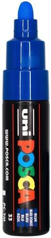 Posca Marker 7M باللون الأزرق، أقلام Posca للوازم الفنية، واللوازم المدرسية، والفن الصخري، وطلاء القماش، وأقلام القماش، وقلم الطلاء، وأقلام التحديد الفنية، وأقلام طلاء Posca in Kuwait