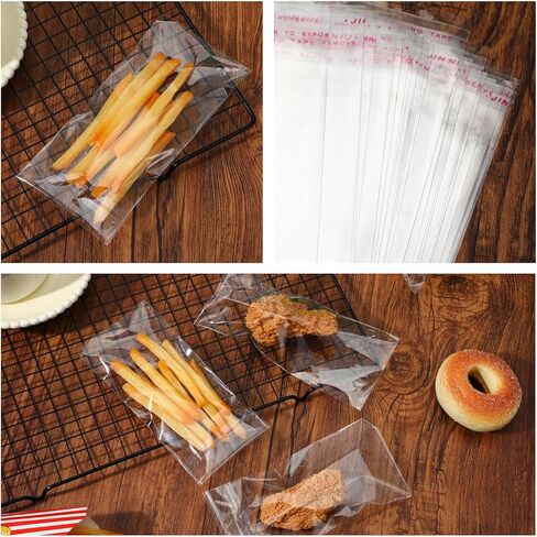 Hpmjz 200Pcs Cake Money Box Transparent Bags,3x7In Surprise Gift Bags for Money Resealable Glassine Adhesive Self-Sealing Dollar Bill Sleeves Money Gift Ideas for Gift Birthday Wedding Party Favors in Saudi Arabia