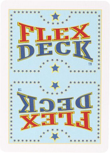 Flexdeck: (الدومينو، ألعاب الكلمات، ألعاب الورق مجتمعة) الكل في واحد من أوراق اللعب للأطفال والكبار للسفر واللعب في المنزل in Saudi Arabia