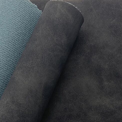 12" x 54" Soft Vegan Synthetic Faux Leather Fabric for DIY Crafts, Smooth Suede Craft Leatherette PU Fabric for Keychains Hairbows Projects Dark Green in Saudi Arabia