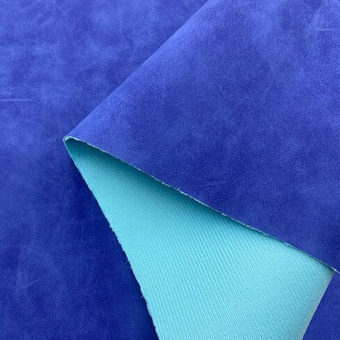 12" x 54" Soft Vegan Synthetic Faux Leather Fabric for DIY Crafts, Smooth Suede Craft Leatherette PU Fabric for Keychains Hairbows Projects Dark Green in Saudi Arabia