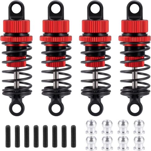 RC Front Rear Shock Absorbers 55mm Upgrades Parts for Tamiya TT02 1:10 On Road Car in Saudi Arabia