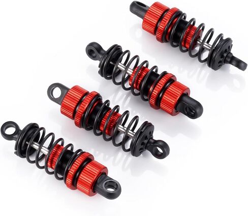 RC Front Rear Shock Absorbers 55mm Upgrades Parts for Tamiya TT02 1:10 On Road Car in Saudi Arabia