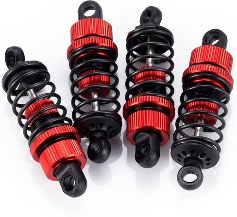 RC Front Rear Shock Absorbers 55mm Upgrades Parts for Tamiya TT02 1:10 On Road Car in Saudi Arabia