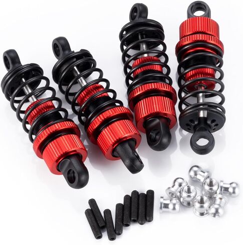 RC Front Rear Shock Absorbers 55mm Upgrades Parts for Tamiya TT02 1:10 On Road Car in Saudi Arabia