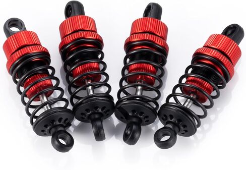 RC Front Rear Shock Absorbers 55mm Upgrades Parts for Tamiya TT02 1:10 On Road Car in Saudi Arabia