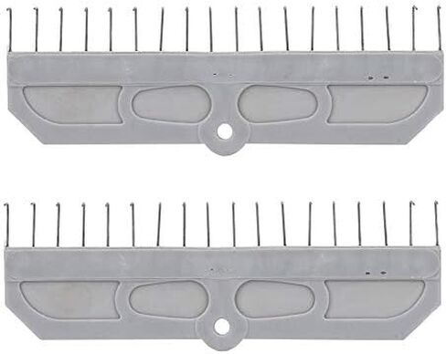 2pcs 20cm 18 Claw Knitting Claw Weight Wide Weight Hanger for Silver Reed Cast on Comb Metal Accessories in Saudi Arabia