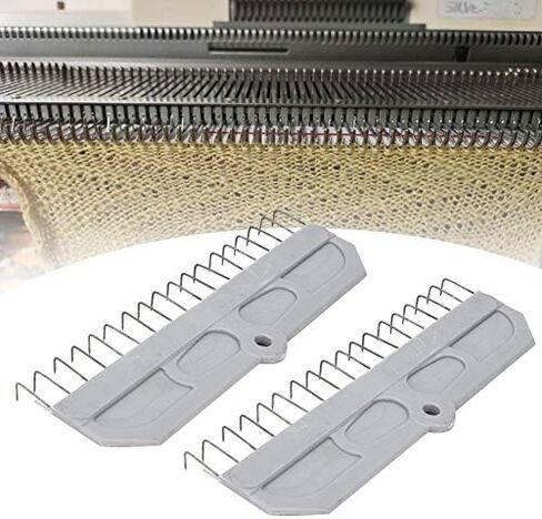 2pcs 20cm 18 Claw Knitting Claw Weight Wide Weight Hanger for Silver Reed Cast on Comb Metal Accessories in Saudi Arabia