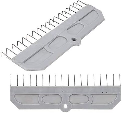 2pcs 20cm 18 Claw Knitting Claw Weight Wide Weight Hanger for Silver Reed Cast on Comb Metal Accessories in Saudi Arabia