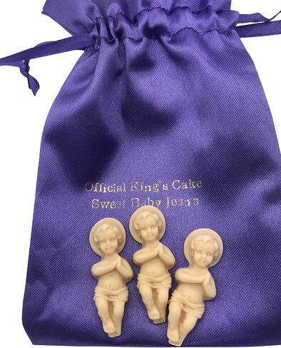 Westmon Works King Cake Babies Bakers Dozen Set with Gift Bag and 13 Sweet Baby Jesus Figurines in Saudi Arabia