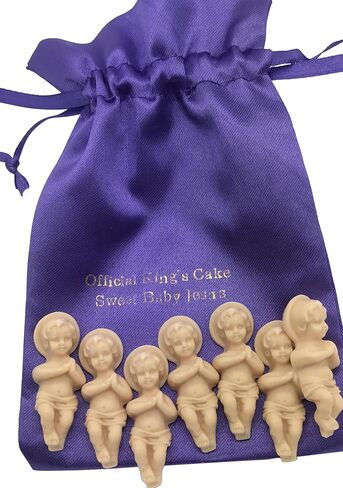 Westmon Works King Cake Babies Bakers Dozen Set with Gift Bag and 13 Sweet Baby Jesus Figurines in Saudi Arabia