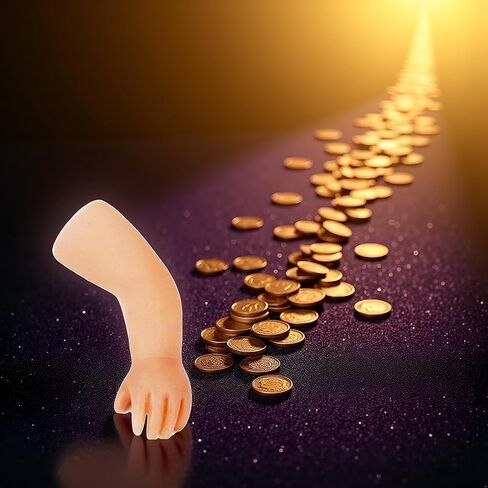 اختفت عملة اليد الصغيرة أدوات لعبة خدعة عن قرب عرض سحري الدعائم أنيقة وشعبية ماهرة الجدة وألعاب الكمامة in Kuwait