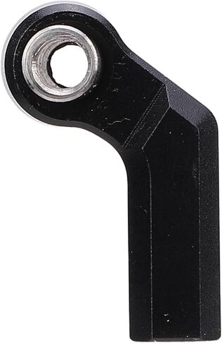 4PCSRC Link Rod Ends, Metal Ball Joint Alloy 7.0mm Diameter M4 Thread High Accuracy RC Car Bend Ball Joint for 1/10 Scale Model Cars (Black) in Saudi Arabia