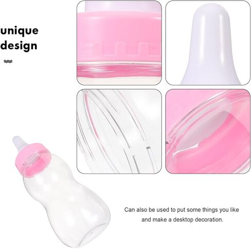 Baby Bottle Piggy Bank 11.02 Inch Plastic Coin Money Pot Saving Box for Kids Desktop Decoration Birthday in Saudi Arabia